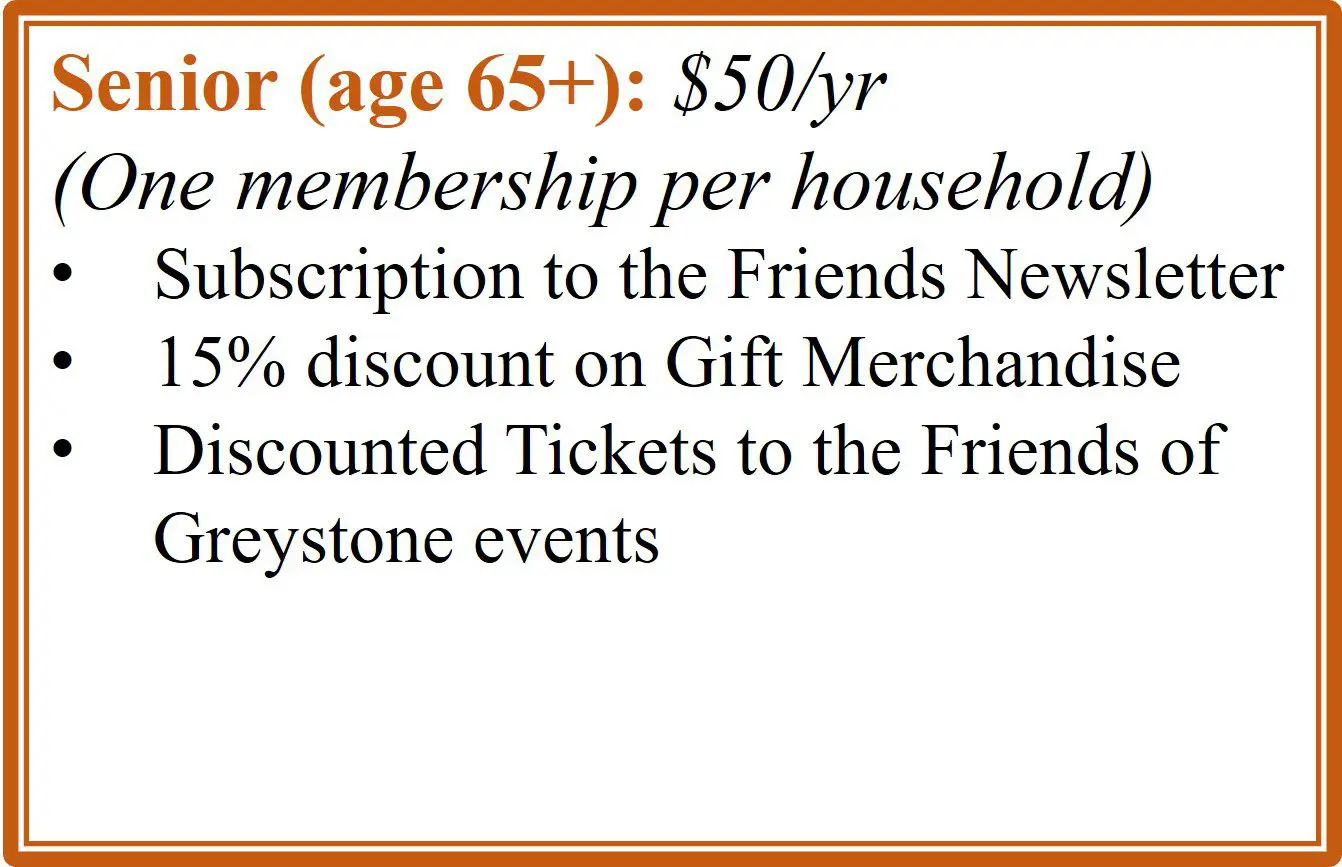 A picture of the price tag for a membership.