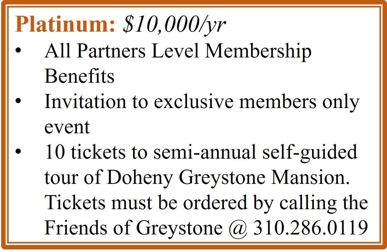 A description of the membership benefits and the event.
